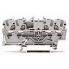 WAGO 2001-1401 - WAGO 4-Conductor Terminal Block - Gray