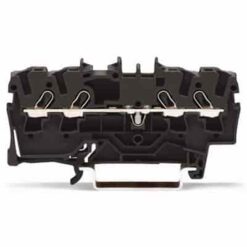 WAGO 2002-1405 - WAGO 4 CONDUCTOR RL MTD TRM BLK-TJS BLA