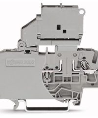 WAGO 2002-1611 - WAGO 2-Pole Terminal Block - Gray