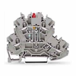 WAGO 2002-2221/1000-413 - WAGO TOPJOB S DBL DECK LED TERMINAL BLO