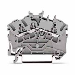 WAGO 2002-6301 - WAGO TOPJOB S 3 COND THROUGH TB GRAY