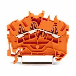 WAGO 2002-6302 - WAGO TOPJOB S 3 COND THROUGH TB ORANGE