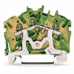 WAGO 2002-6307 - WAGO TOPJOB S 3 COND/PE TB GREEN/YELLOW