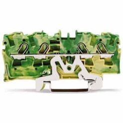 WAGO 2004-1407 - WAGO 4 CONDUCTOR GRD RL MTD TERM BLK-TJ