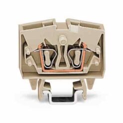 WAGO 264-120 - WAGO MIN TRM BLK THROUGH EEX LT GREY