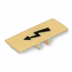 WAGO 285-440 - WAGO WARNING MKR YELLOW W/BLACK SYMBOL