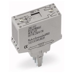 WAGO 286-316 - WAGO RELAY-DPDT 230 VDC