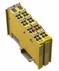 WAGO 750-665/000-001 - WAGO 4FDO 0,5A/4FDI 24V DC PROFIsafe