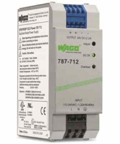 WAGO 787-712 - WAGO ECO-POWER 1-PH 2.5A, 24V DC