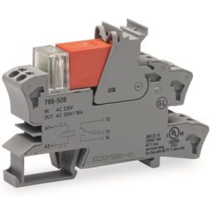 WAGO 788-506 - WAGO SPDT RELAY & SOCKET, 24VAC