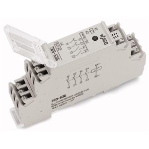 WAGO 789-536 - WAGO RELAY MODULE, 24VAC/DC, 4A