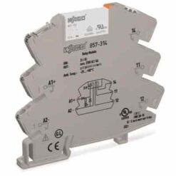 WAGO 857-314 - WAGO ELEC TRM BLK W/MINI SWICHH RELAY G
