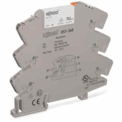 WAGO 857-368 - WAGO ELECTRONIC TRM BLK W/MINI RELAY GR
