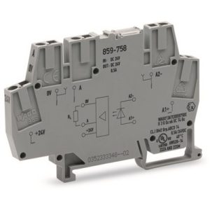 WAGO 859-758 - WAGO OPTOC 6MM 24VDC/24VDC 0.5A SAFE EL